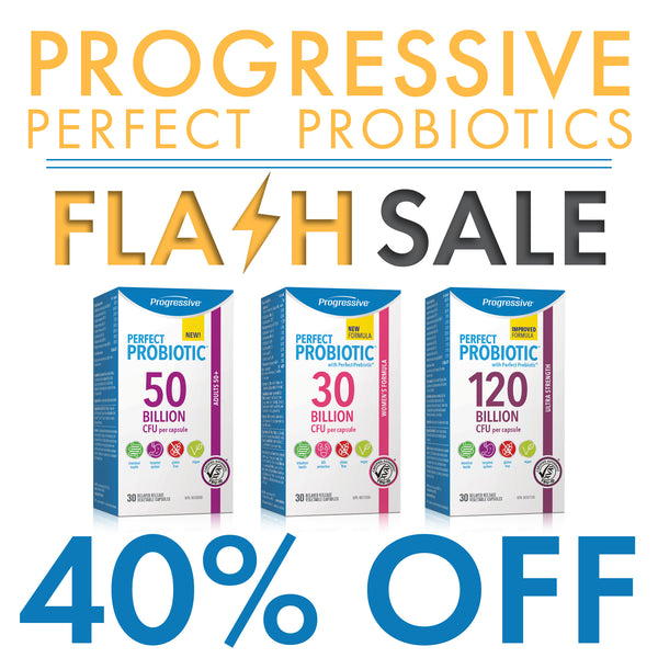 Progressive Perfect Probiotics Flash Sale!
