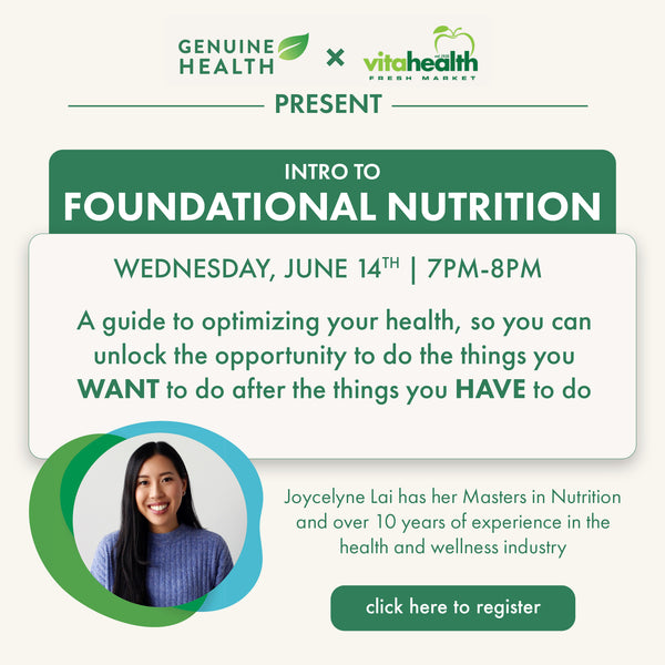 Intro to Foundational Nutrition