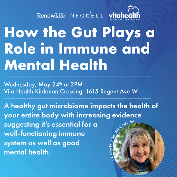 How the Gut Plays a Role in Immune & Mental Health