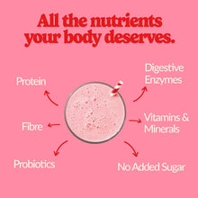 Load image into Gallery viewer, Strawberries & Cream All in One Shake 880g