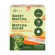 Load image into Gallery viewer, Orange Creamsicle Sweet Matcha 10pk