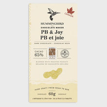 Load image into Gallery viewer, Dark Chocolate Bar - PB & Joy 60g