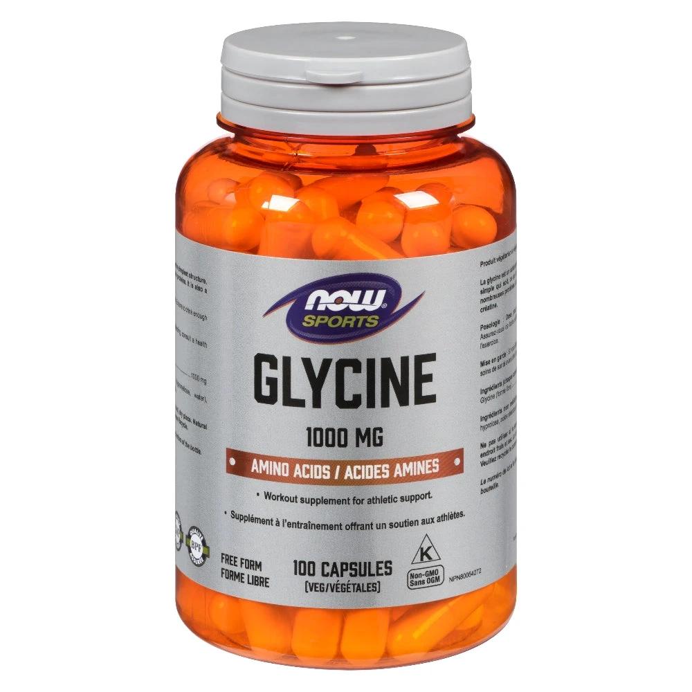 NOW GLYCINE 1000MG 100VCAPS – Vita Health Fresh Market