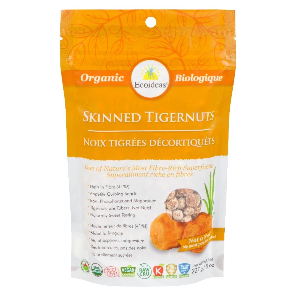 Organic Fair Trade Tigernuts - Skinned (227g) – Vita Health Fresh
