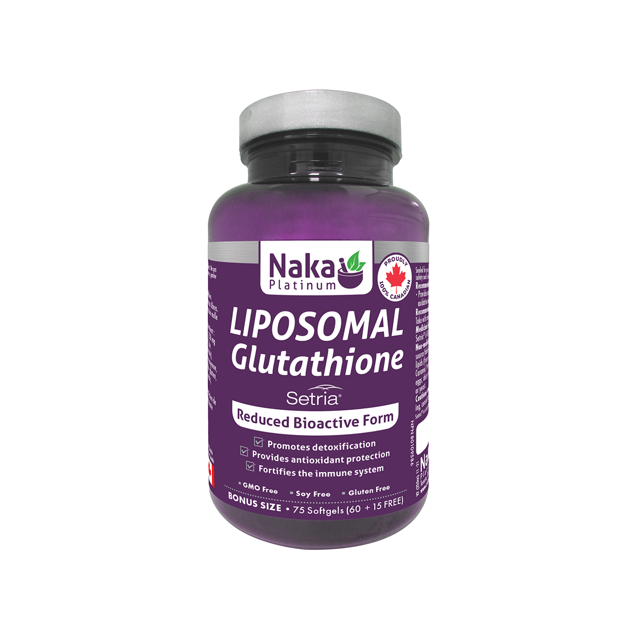 glutathione winnipeg Liposomal Glutathione 75 softegels – Vita Health Fresh Market