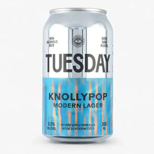 Load image into Gallery viewer, Knollypop Modern Lager Dealcohol Beer 4x355ml