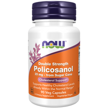 Load image into Gallery viewer, NOW POLICOSANOL 20MG+ALA 90VCAPS