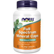 Load image into Gallery viewer, NOW MINERALS FULL SPECTRUM 120CAPS