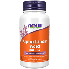 Load image into Gallery viewer, NOW ALPHA LIPOIC ACID 250MG 60'S