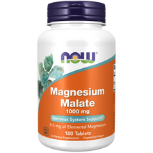 Load image into Gallery viewer, NOW MAGNESIUM MALATE 115MG 180S