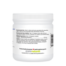Load image into Gallery viewer, Prairie Naturals. OptiMSM�Powder. 250G.