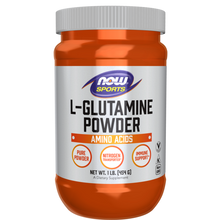 Load image into Gallery viewer, NOW L-GLUTAMINE POWDER 454G