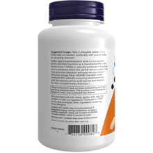 Load image into Gallery viewer, NOW GABA 250MG W/ CO-FACTORS ORANGE 90S
