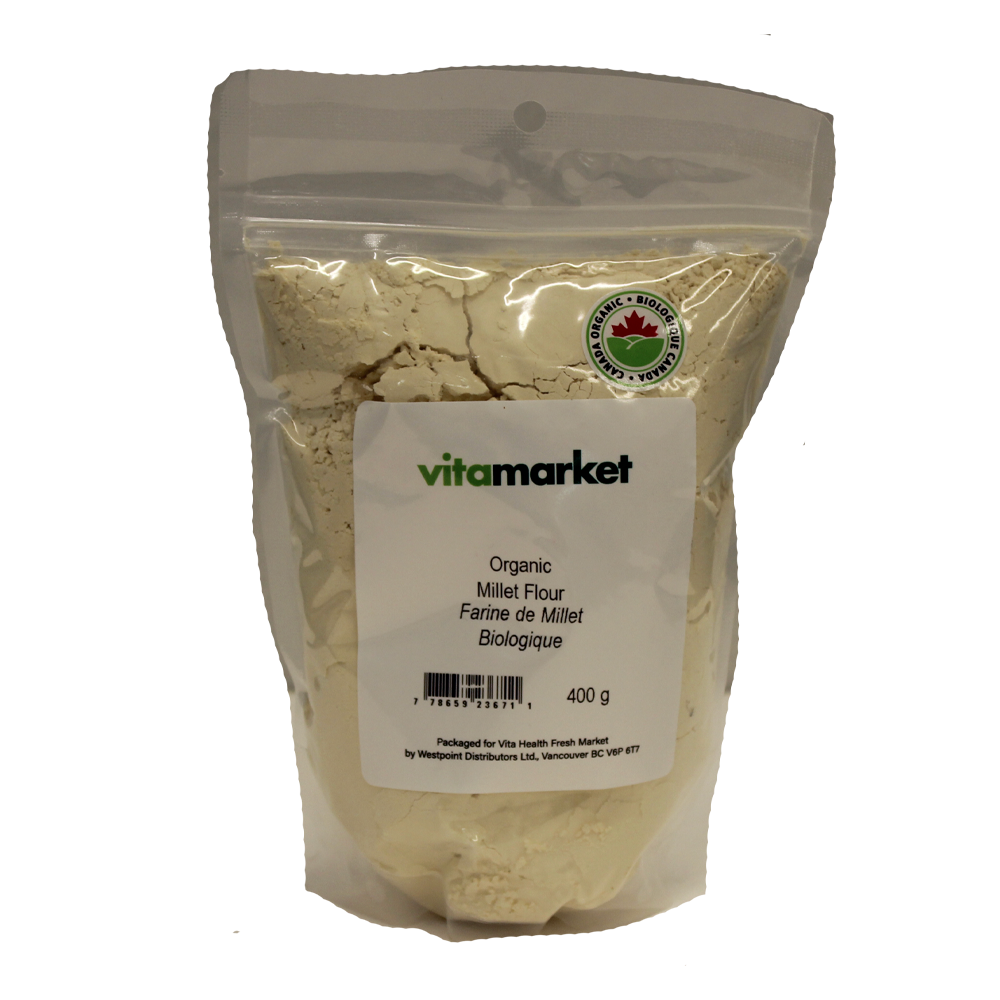 Flour Millet Organic 400g Vita Health Fresh Market