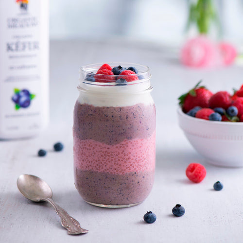 Organic Meadow Berry Layered Chia Cups