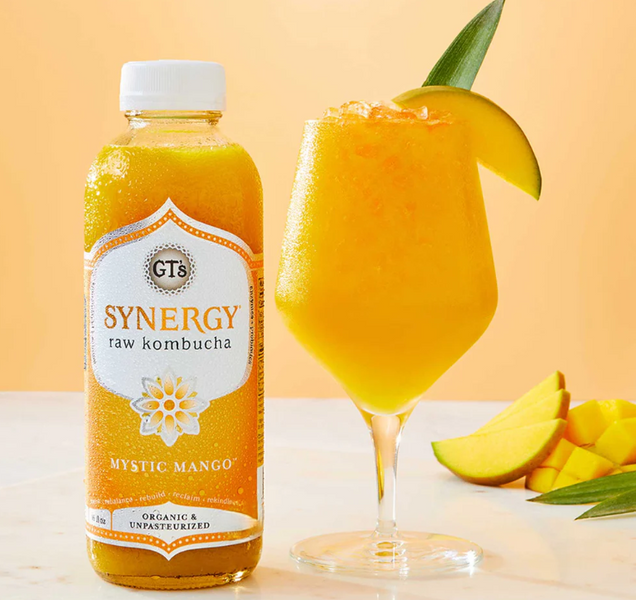 GT's Kombucha Mystic Mango Colada