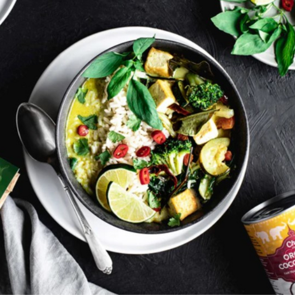 Cha's Thai Tofu Green Curry