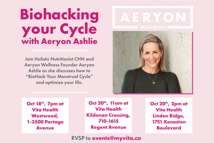 Biohack your Cycle with Aeryon Ashlie