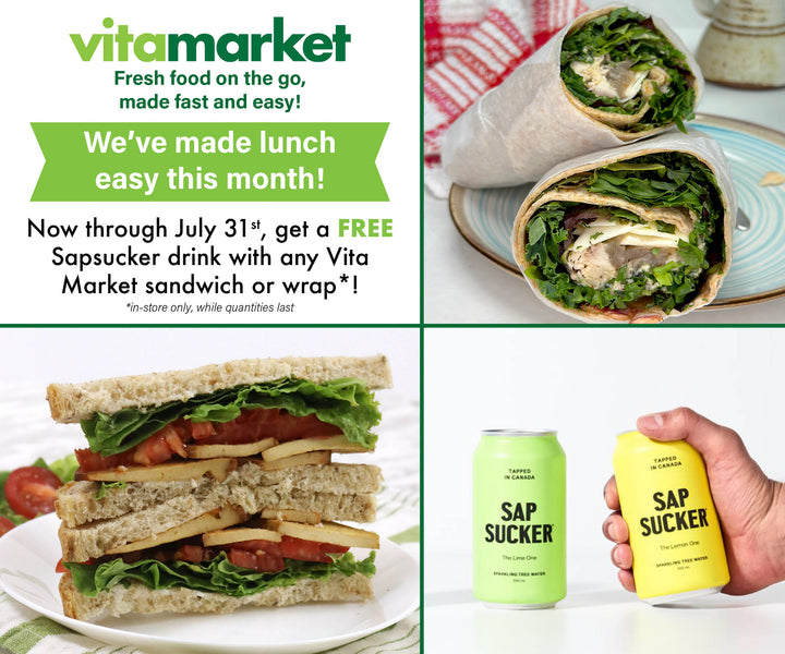 July Vitamarket Lunch Deal