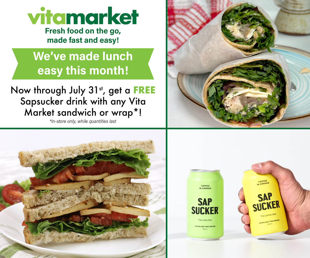 July Vitamarket Lunch Deal