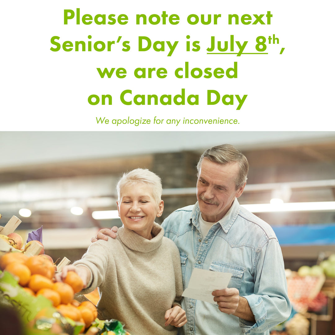 July Senior's Day is on July 8th