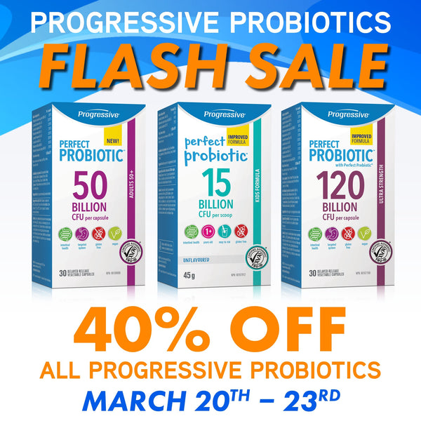 Progressive Probiotics Flash Sale