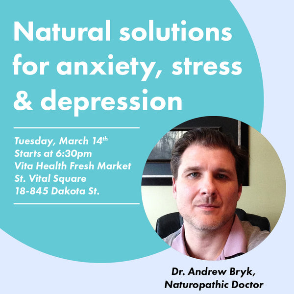 Natural Solutions For Anxiety, Stress & Depression