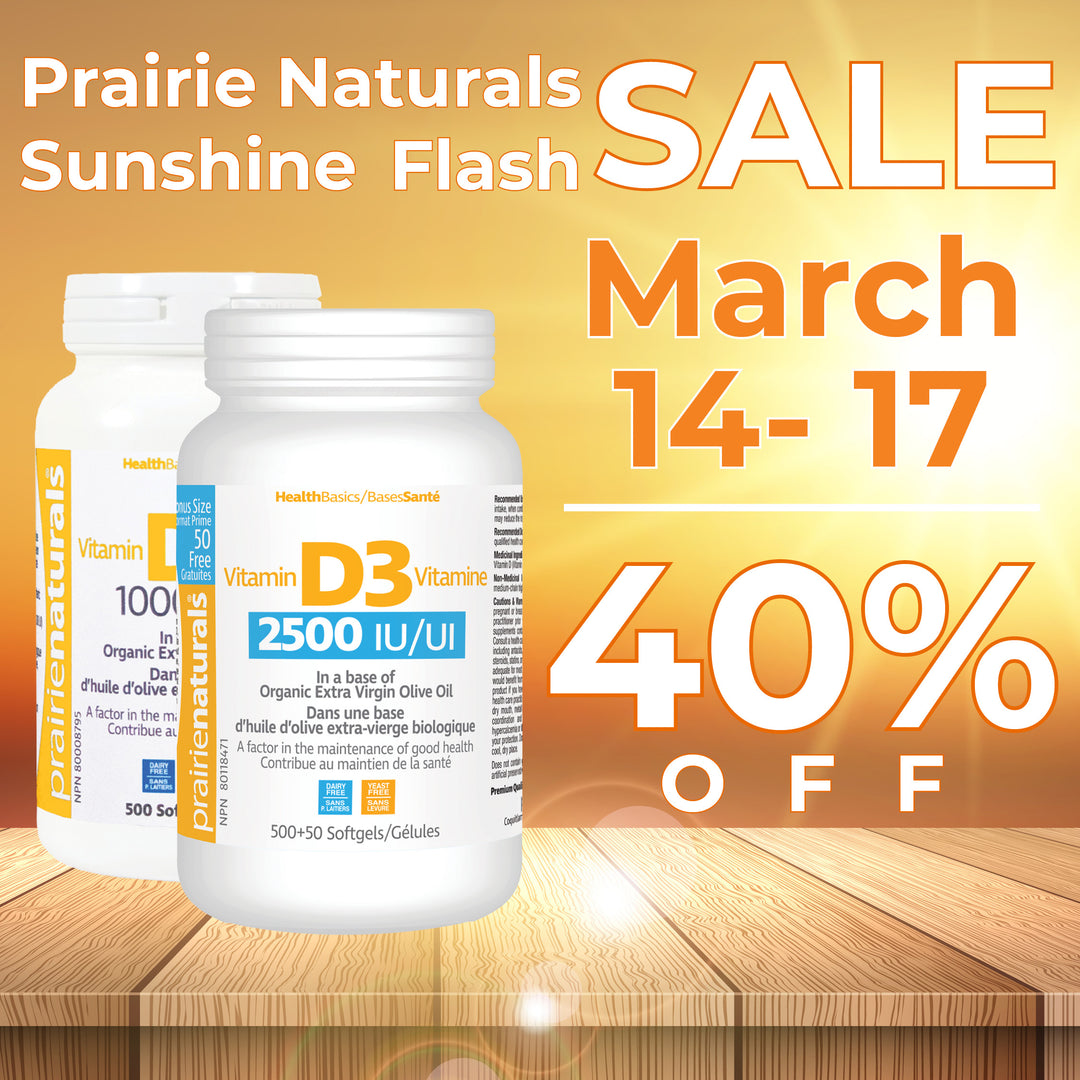 Prairie Naturals Sunshine Flash Sale