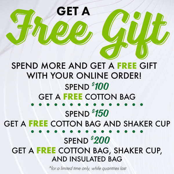 Get a Free Gift With Your Online Order