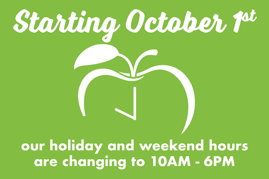 Weekend and Holiday Hour Change