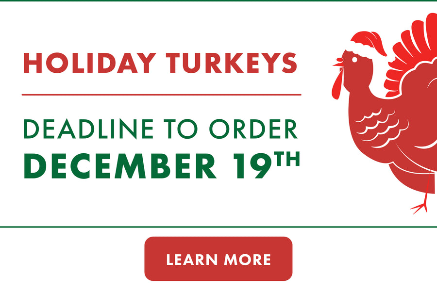 Don't Forget the Turkey this Holiday Season!