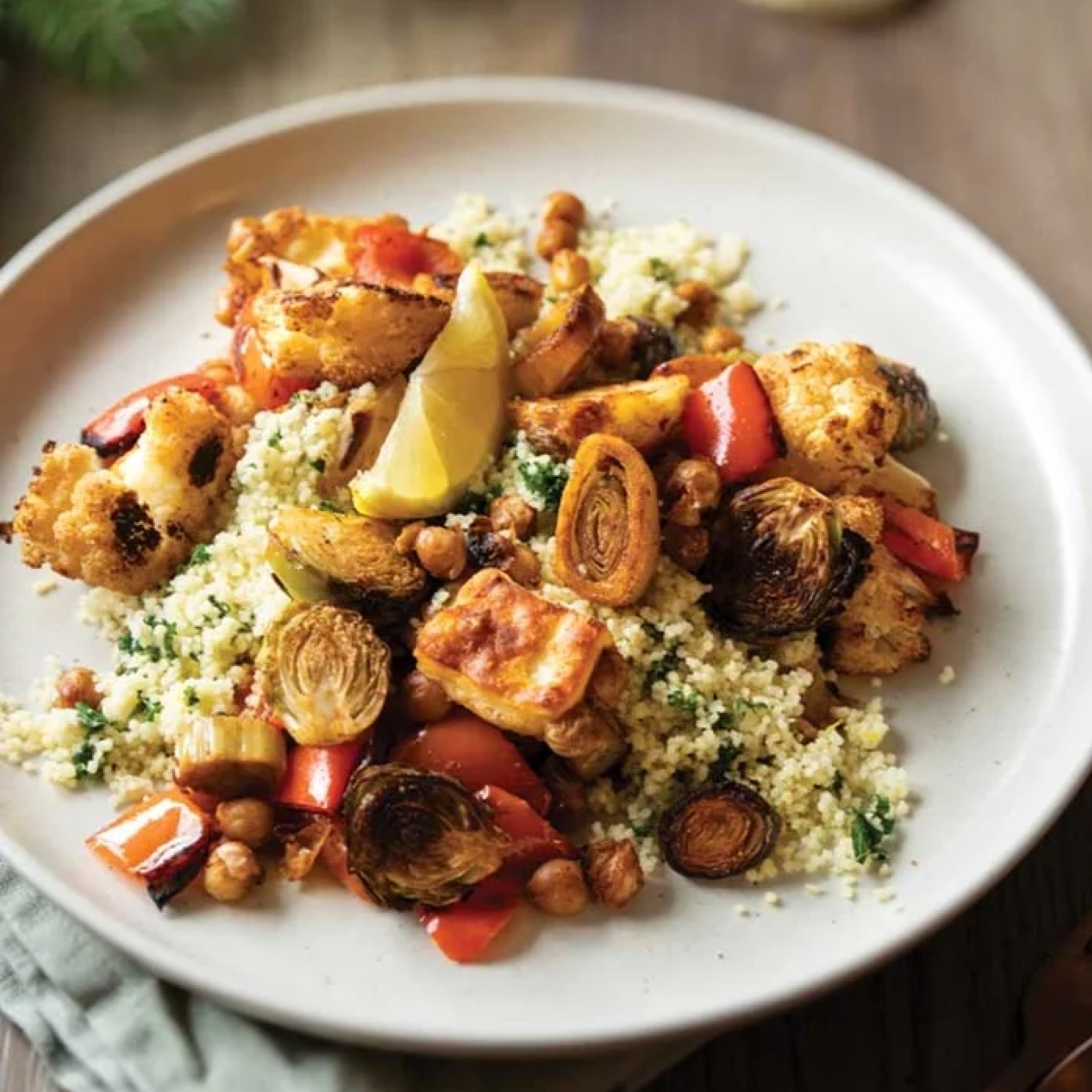 Harissa Roasted Vegetable Traybake