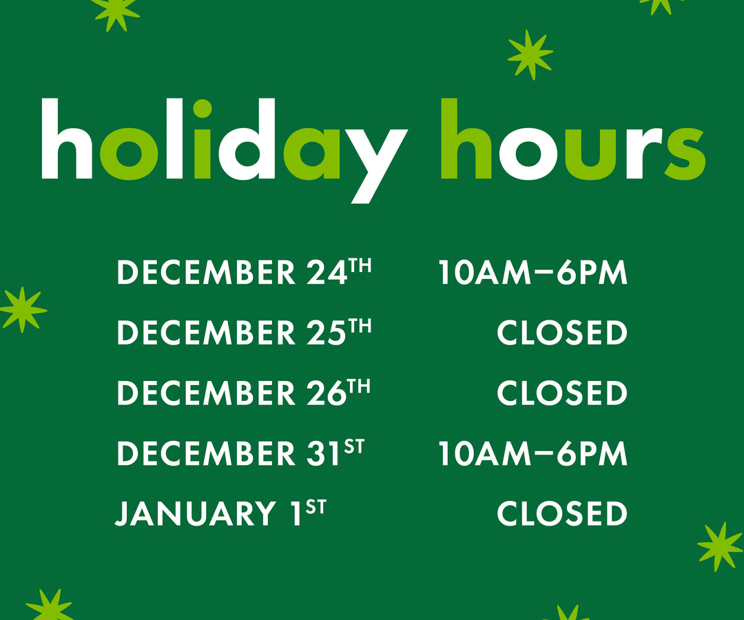 Holiday Hours 2022