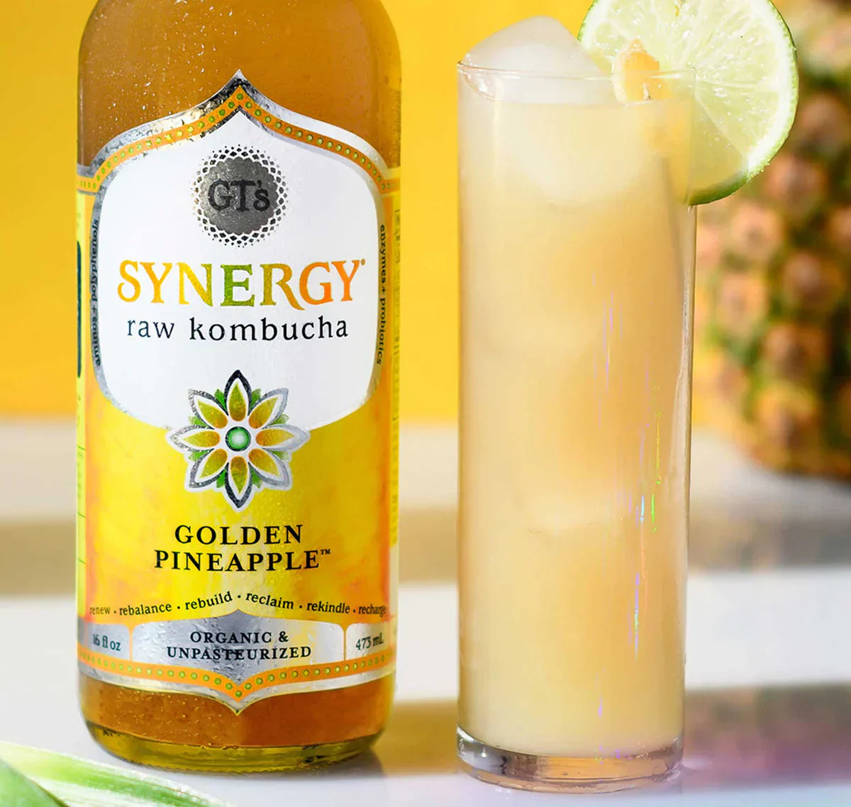 GT's Kombucha Pina Mule
