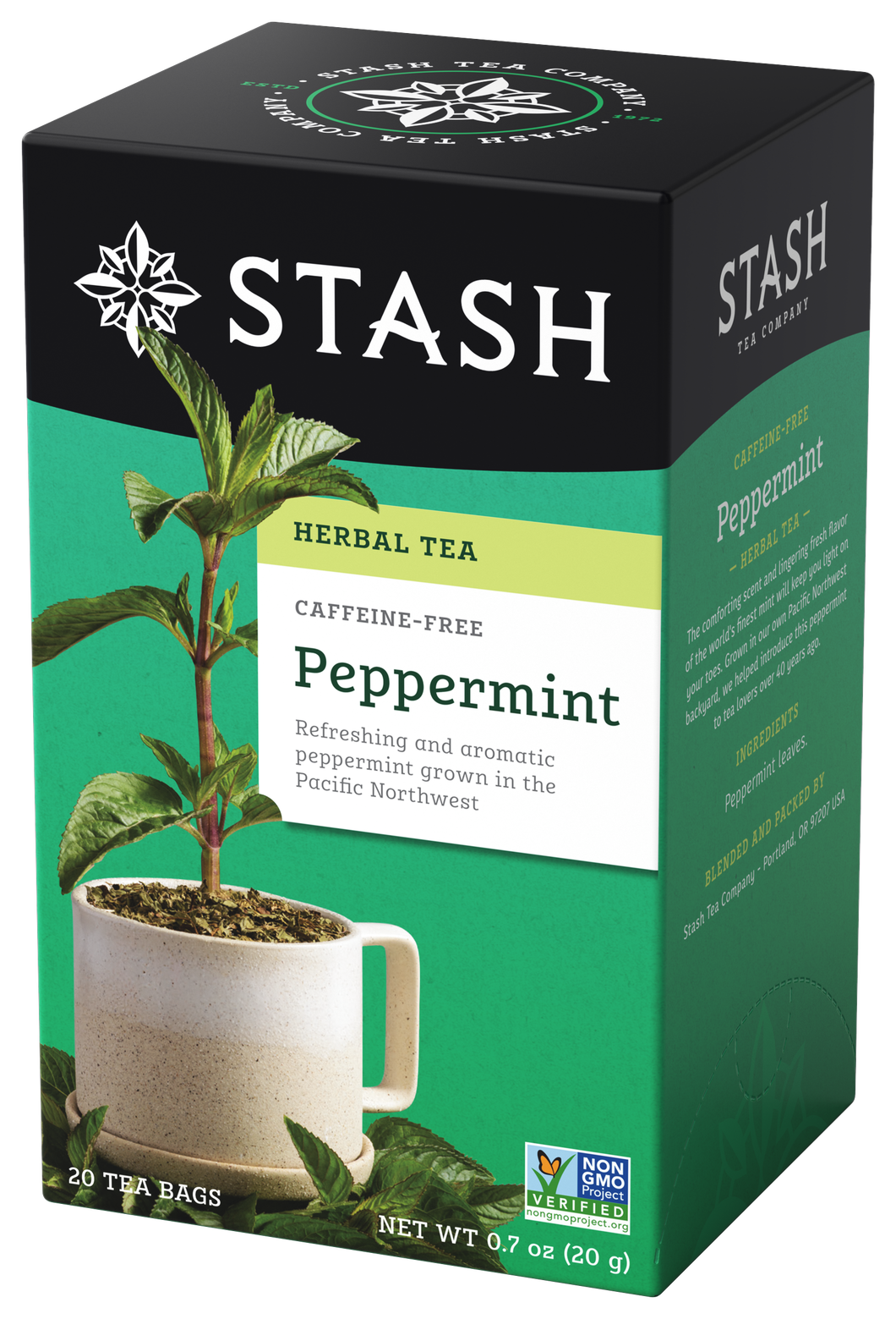 Tea Peppermint Caffe 20ct