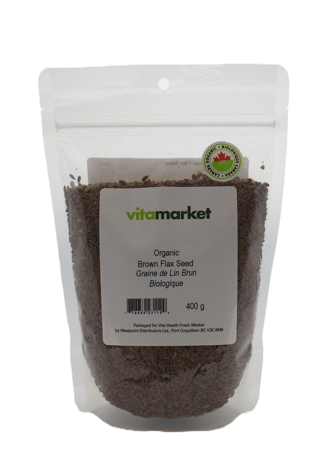 Flax Meal Brown Orga 400g