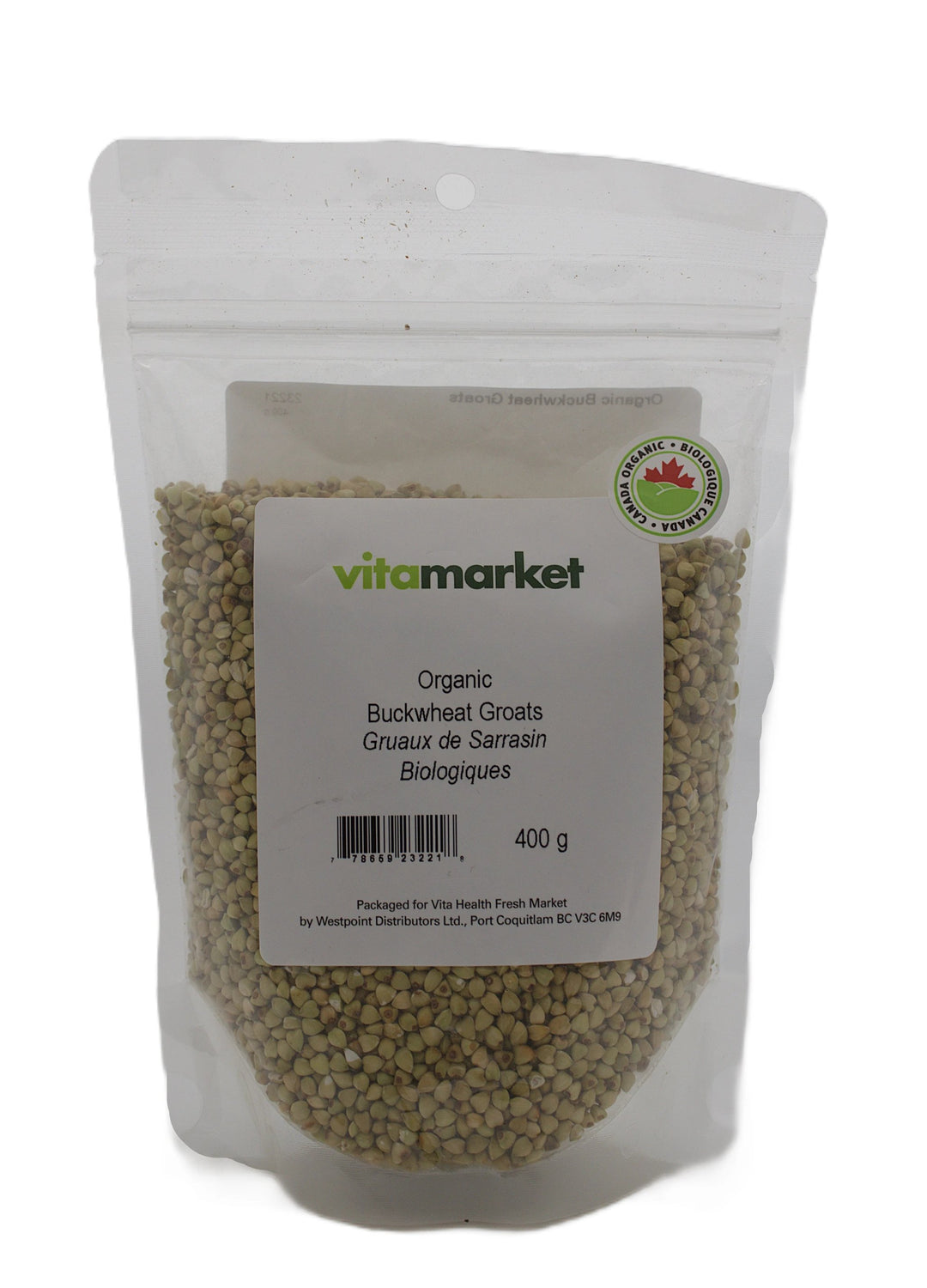 Buckwheat Groats Org 400g