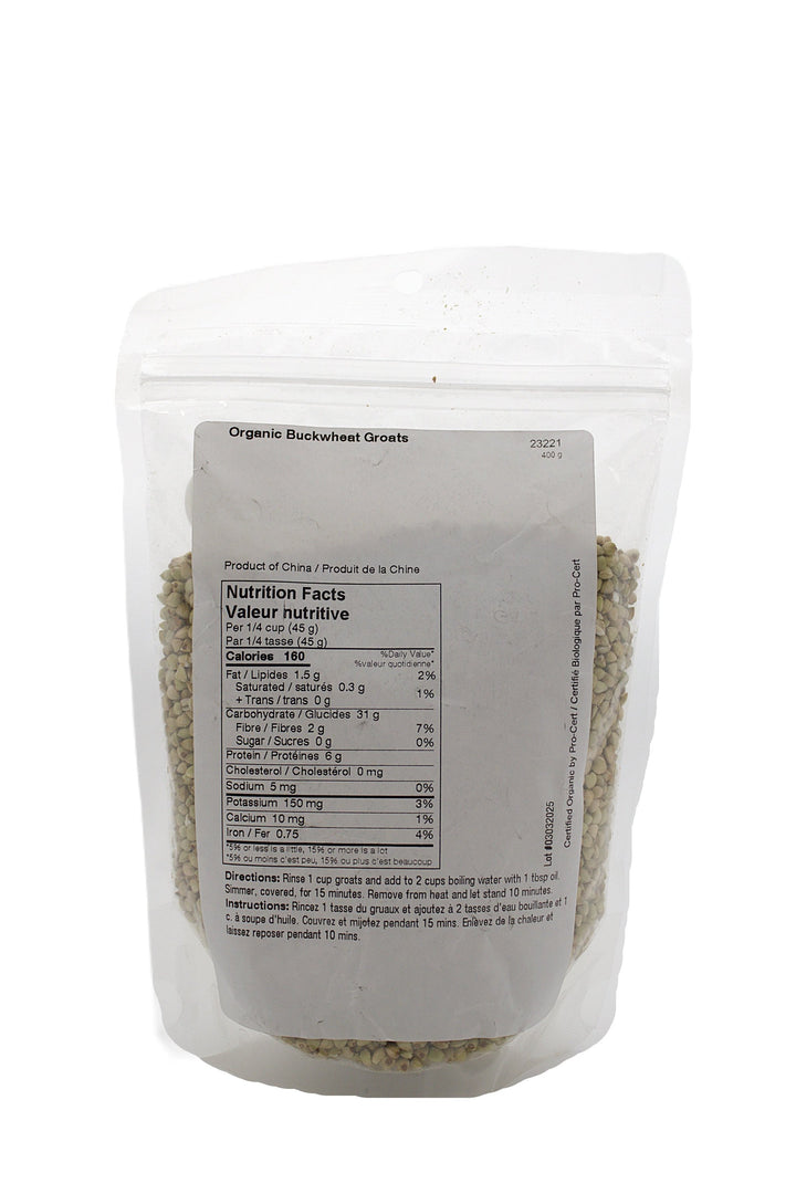 Buckwheat Groats Org 400g by Vita Market