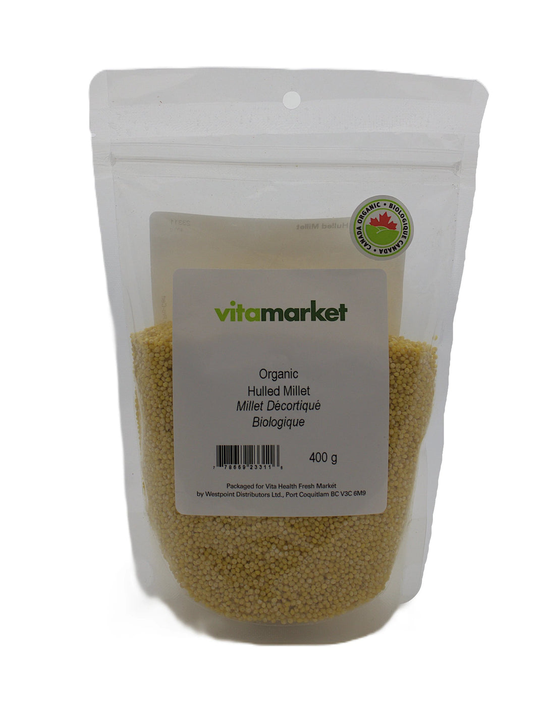 Millet Hulled Organic 400g