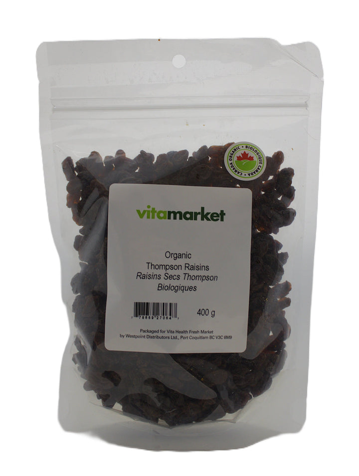 Thompson Raisins Org 400g