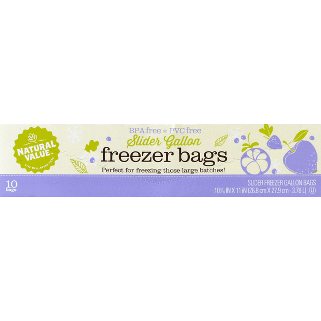 Freezer Slider Bags each