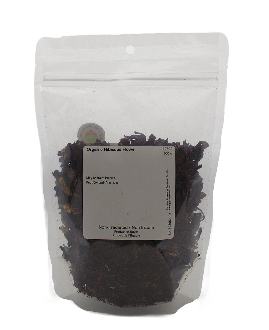 Hibiscus Flower Cut 100g