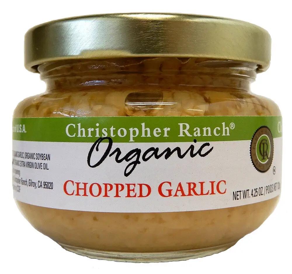 Garlic Chopped Org 4.25oz