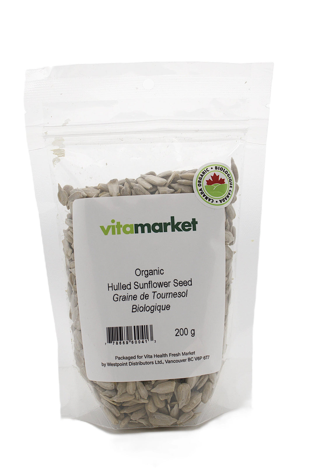 Sunflwr Seed Raw Hul 200g by Vita Market