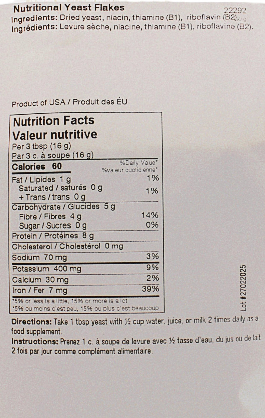 Yeast Flakes 400g 400g by Vita Market