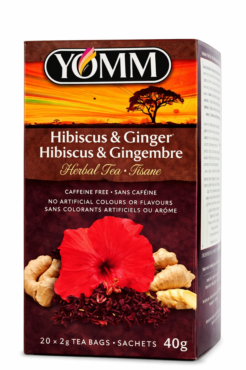 Hibiscus Ginger Tea 20ct