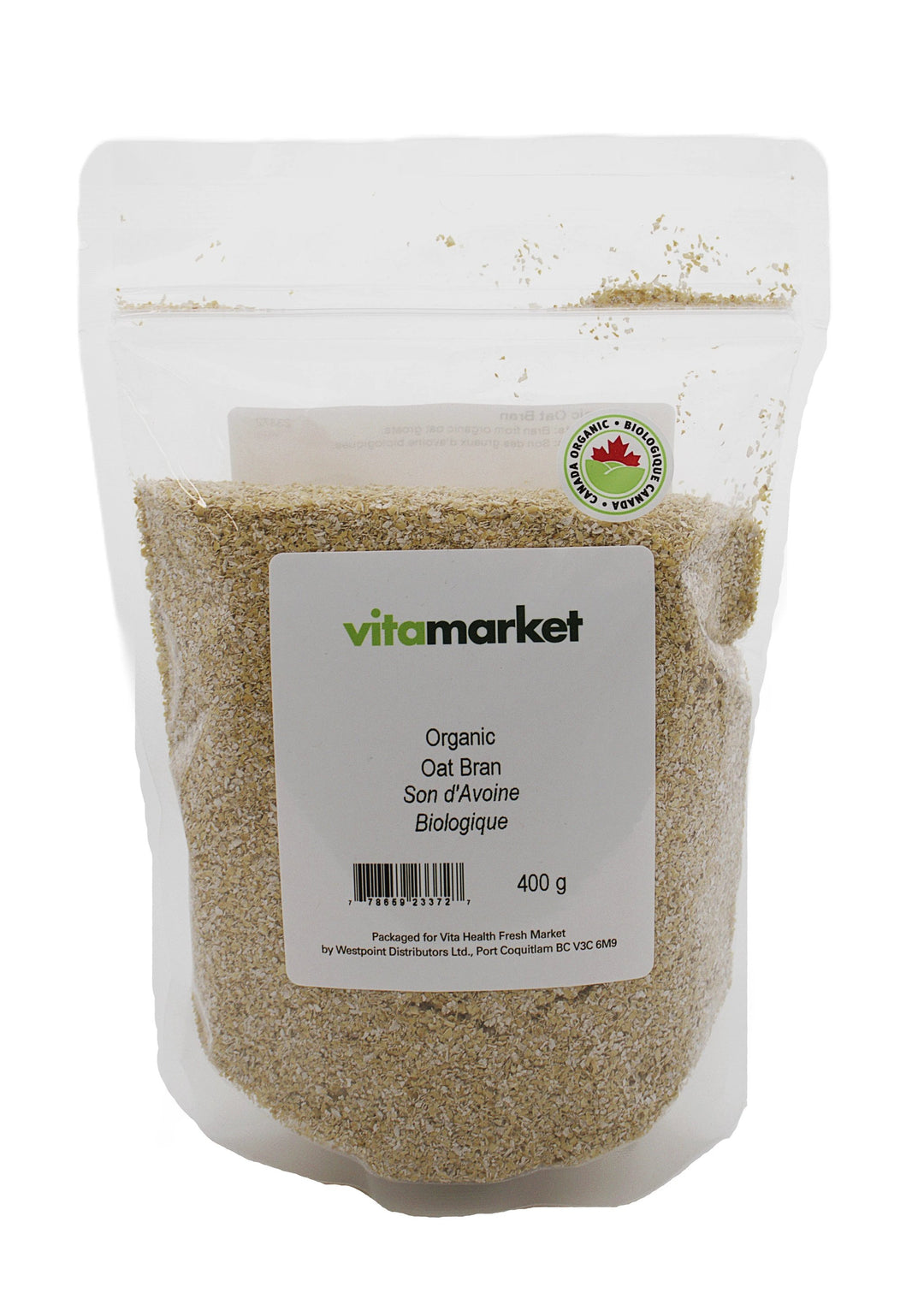 Oat Bran Organic 400g