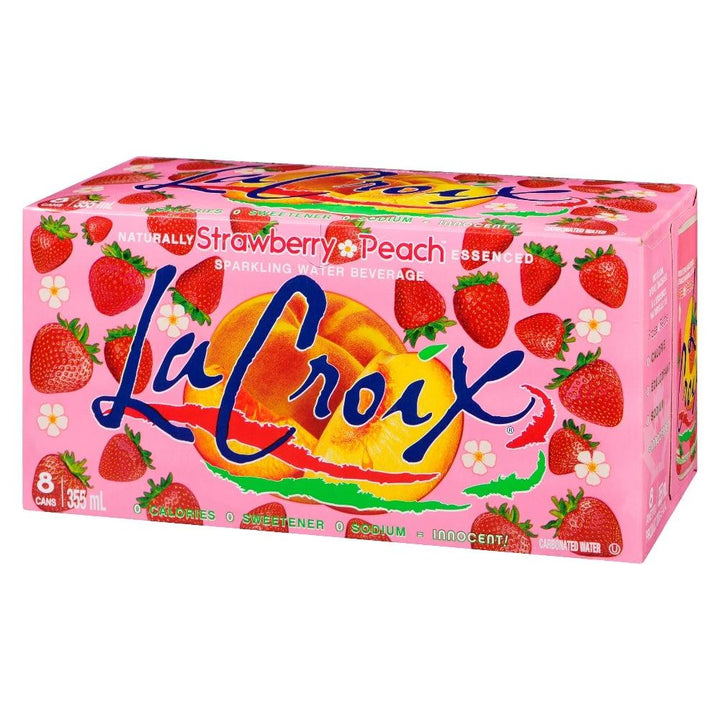 Sparkling Strawberry Peach 8x355ml