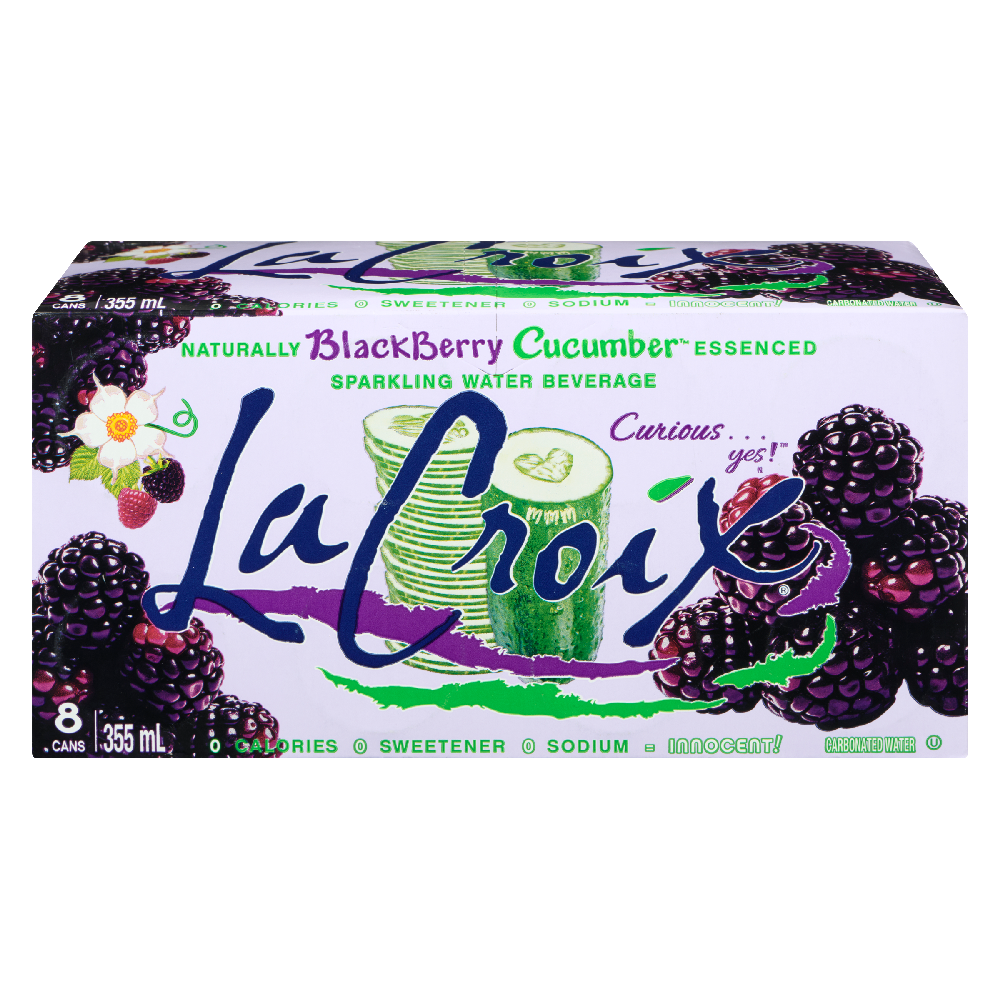 Sparkling Blackberry Cucumber 8x355ml