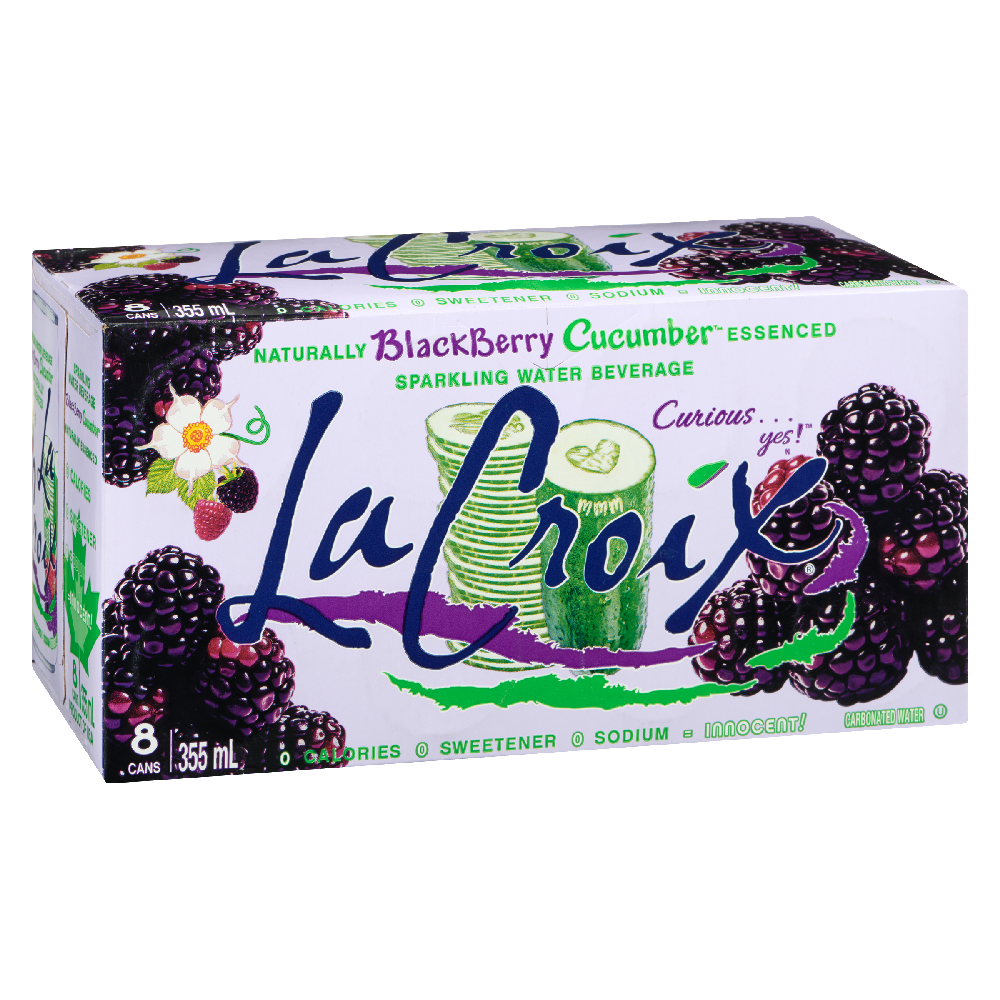 Sparkling Blackberry Cucumber 8x355ml